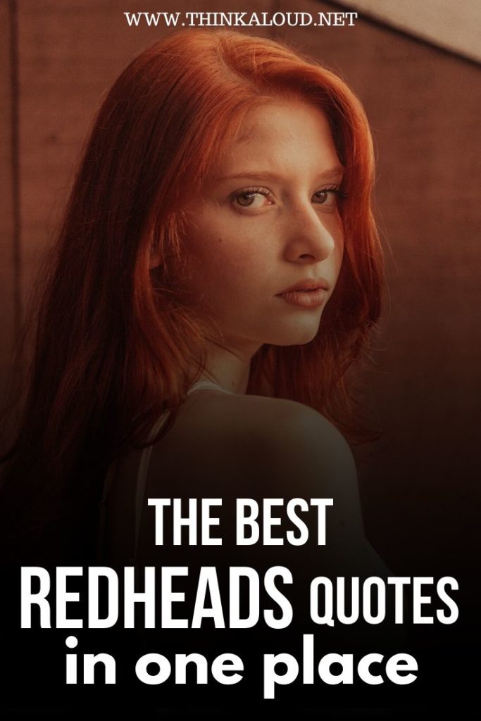 Le migliori citazioni sui capelli rossi in un unico posto