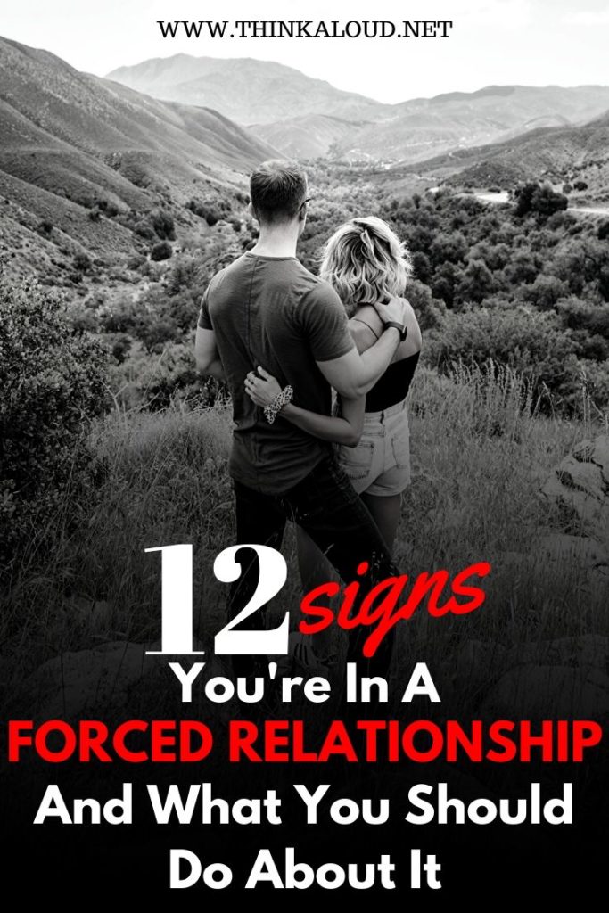 12 segni di una relazione forzata e di cosa si dovrebbe fare al riguardo