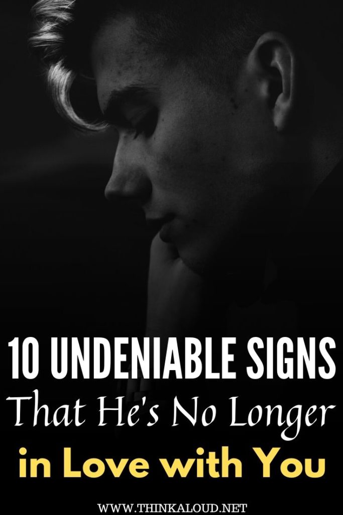 10 Undeniable Signs That He’s No Longer in Love with You