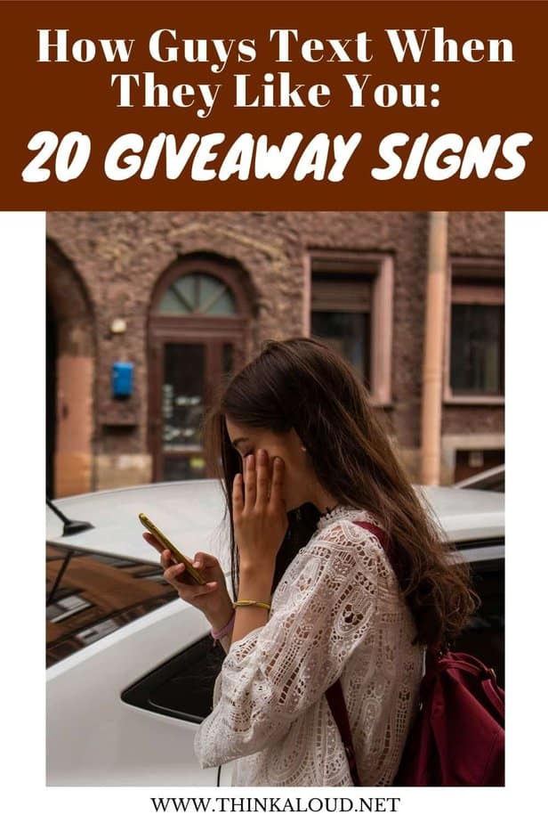 How Guys Text When They Like You: 20 Giveaway Signs