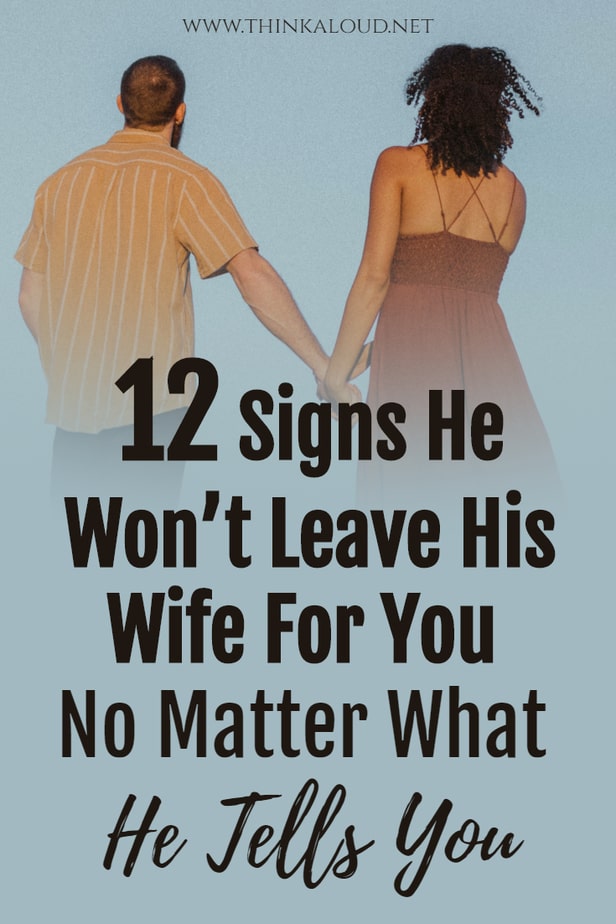 Wife his a you married when man leaves for If Your