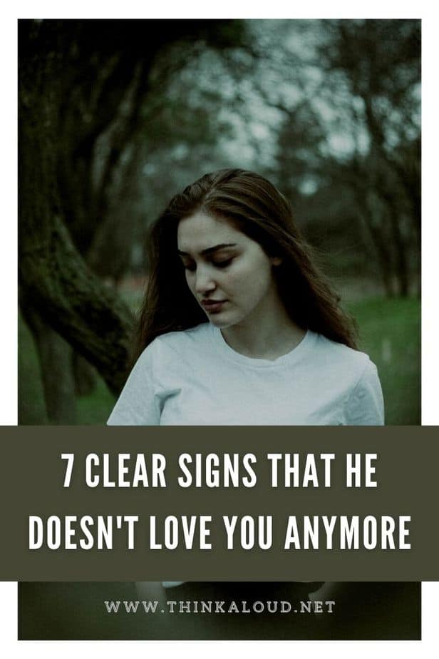 7 Clear Signs That He Doesn't Love You Anymore