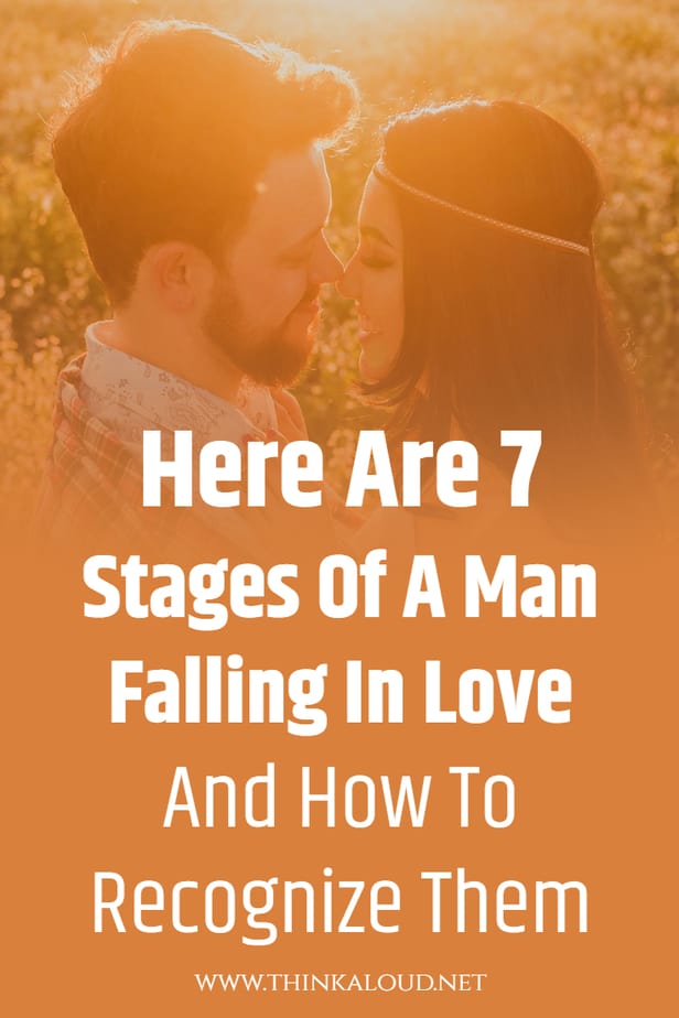 Ecco le 7 fasi dell'innamoramento di un uomo e come riconoscerle