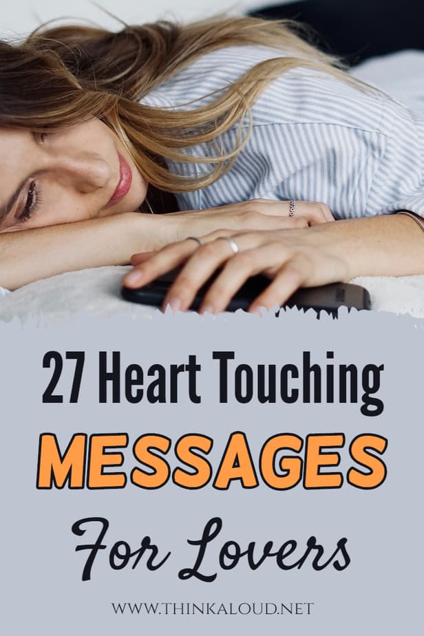 27 Heart Touching Messages For Lovers