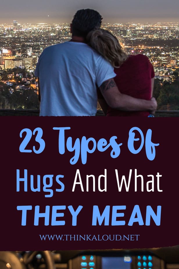 23 tipi di abbracci e il loro significato