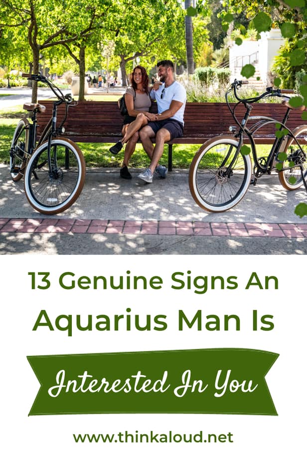 13 segni autentici che un uomo Acquario è interessato a te