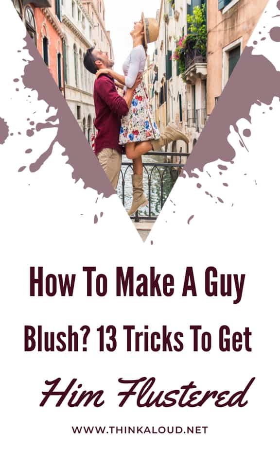 What does mean blush it when guys What Does