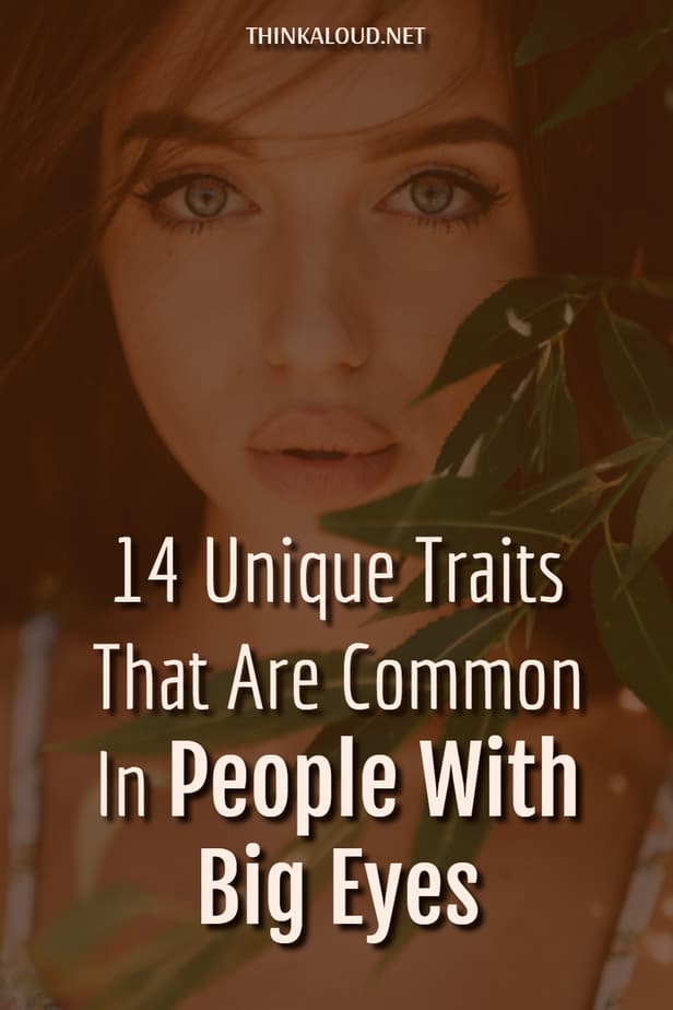 14 caratteristiche uniche comuni alle persone con gli occhi grandi