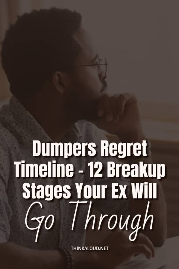 Timeline del rimpianto di chi scarica: 12 fasi della rottura che il vostro ex attraverserà