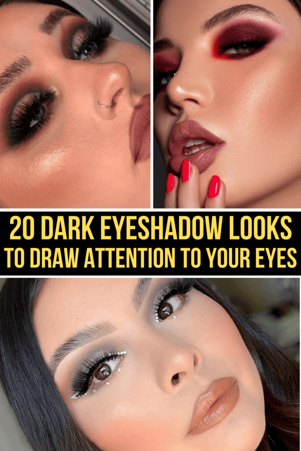 20 Dark Eyeshadow Looks To Draw Attention To Your Eyes