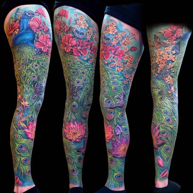 30 Amazing Leg Tattoos for Women in 2024