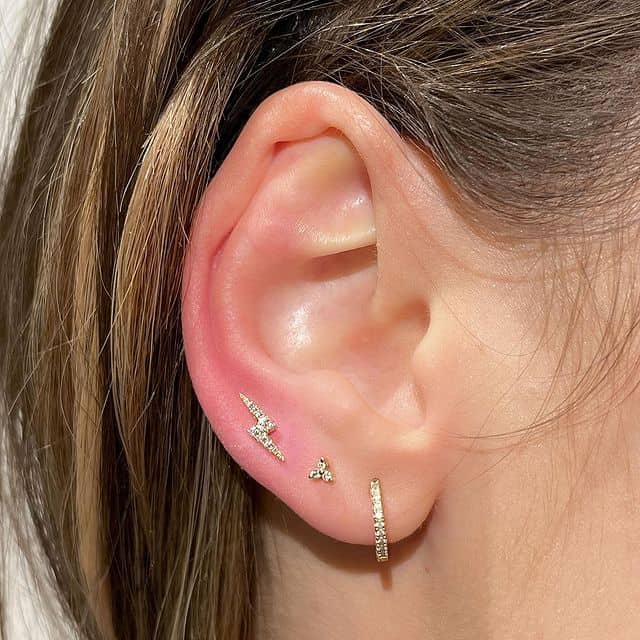13 impressionanti piercing all'orecchio che vi faranno apparire cool