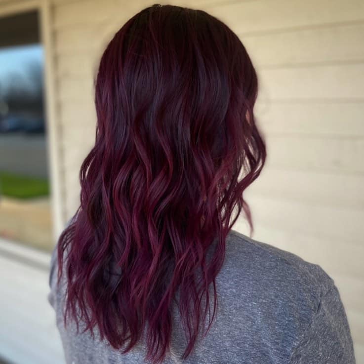 24 Magical Red Purple Hair Ideas For 2024