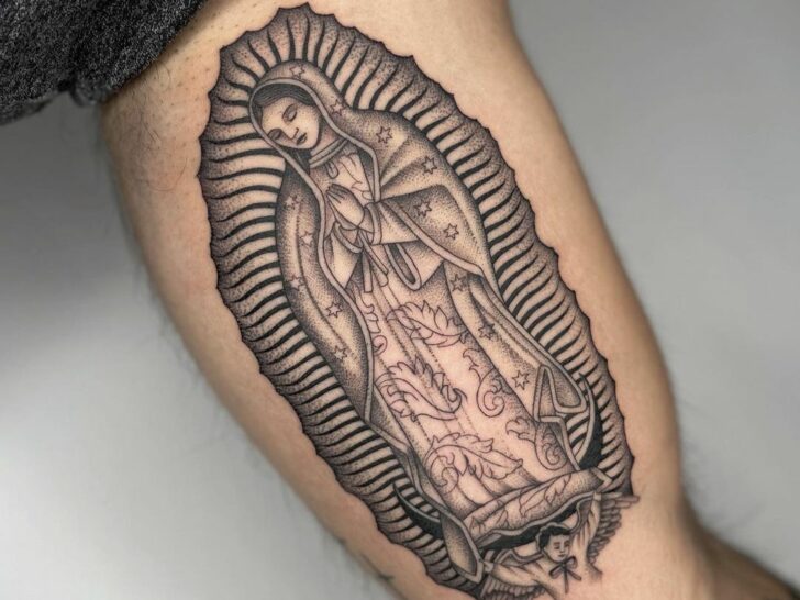 20 Beautiful Virgin Mary Tattoo Ideas For Your Next Ink
