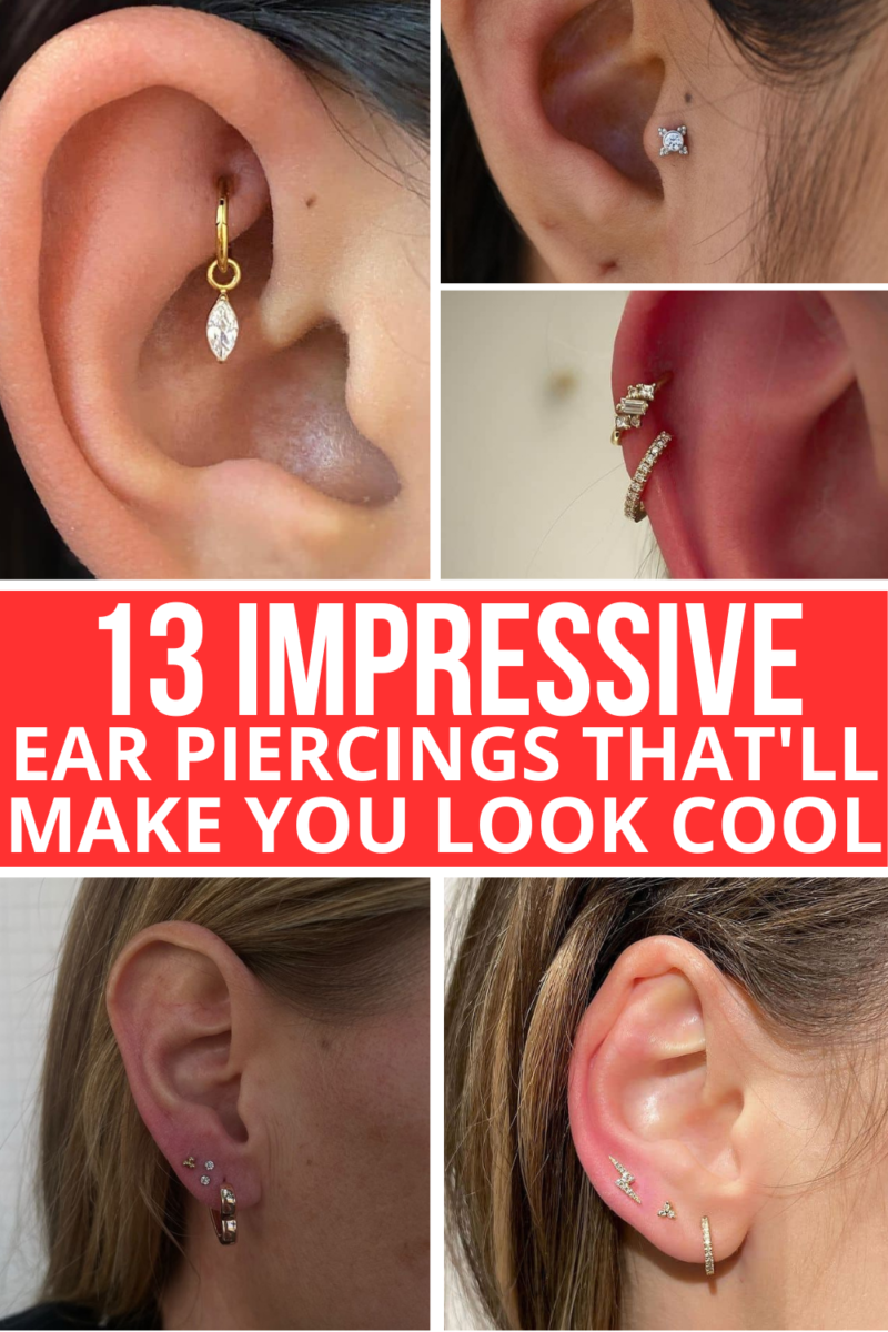 13 Impressive Ear Piercings Thatll Make You Look Cool