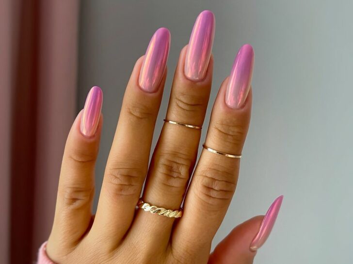 20 Prettiest Pink Nails To Add Color To Your Look