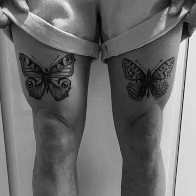 17. Butterflies on your thighs – not in your stomach