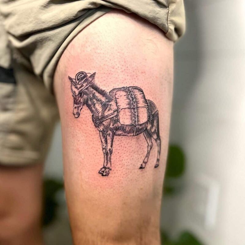 17 thigh tattoos for men to make you wear your shortest shorts