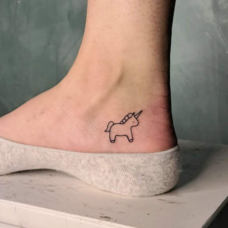 18. Unicorn tattoo