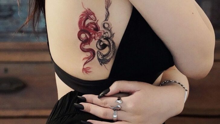 20 Epic Red Dragon Tattoo Ideas You’ll Be Obsessed With