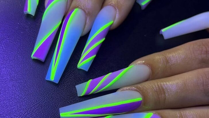 20 Creative Ideas To Get The Hottest Purple Nails