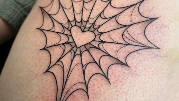 20 Astounding Spider Web Tattoo Ideas Woven From Ink