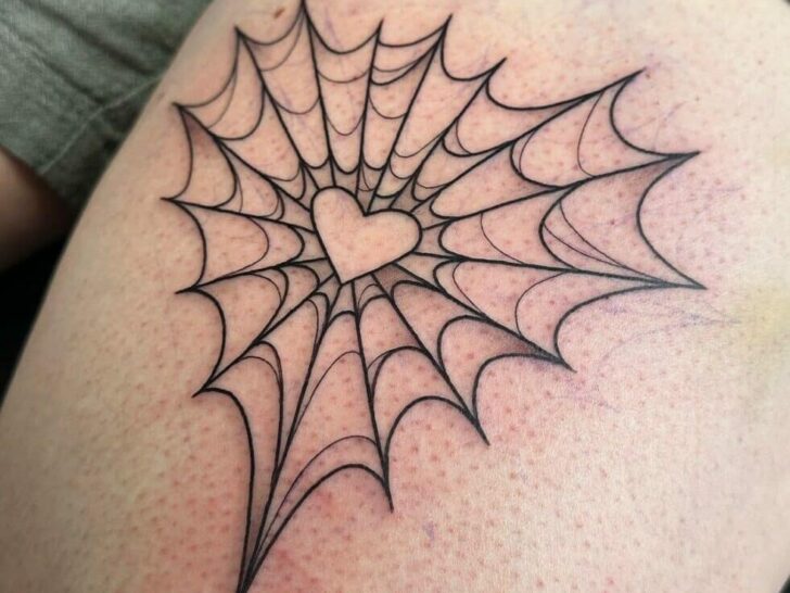 20 Astounding Spider Web Tattoo Ideas Woven From Ink