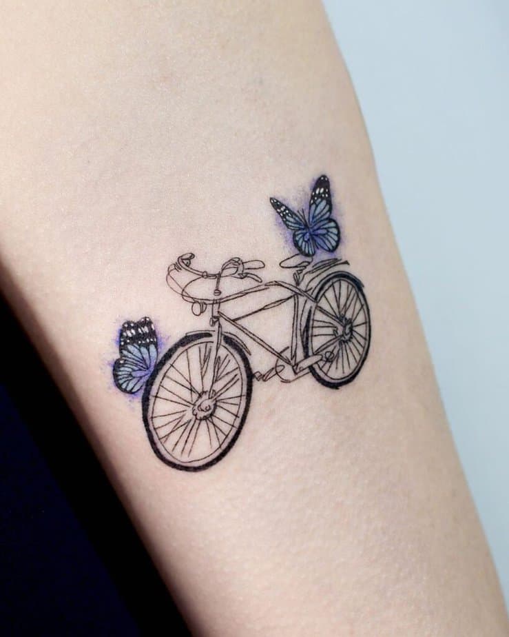 1. Disegno della bicicletta