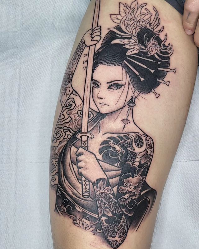 20. Warrior geisha