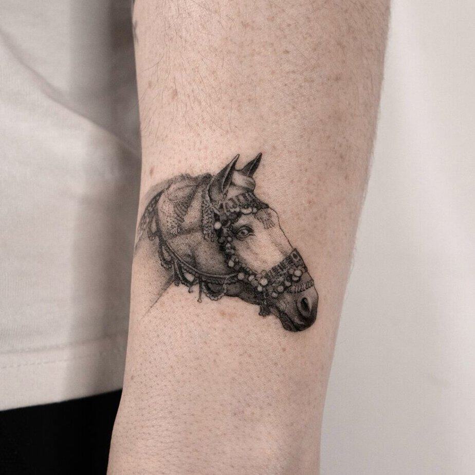 4. A horse tattoo