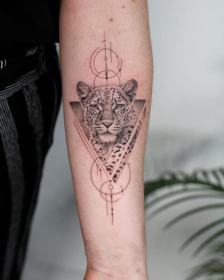 5. A leopard tattoo