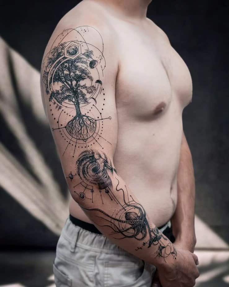 7. Tatuaggio dell'Albero della Vita