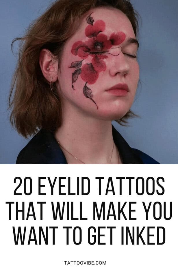 20 tatuaggi sulle palpebre che vi faranno venir voglia di farvi inchiostrare