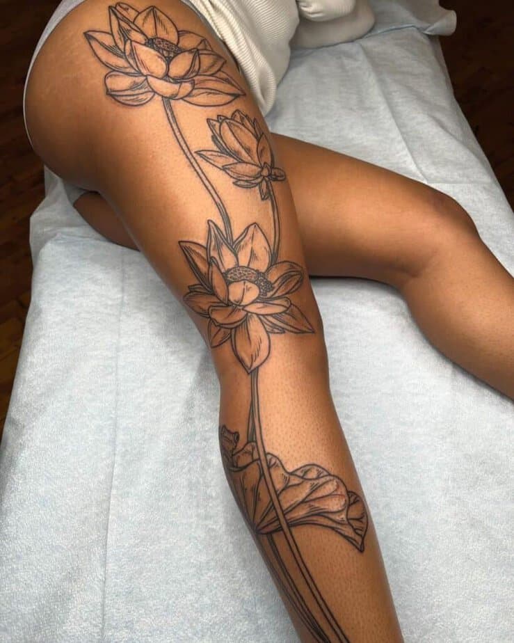 8. Lotus leg piece