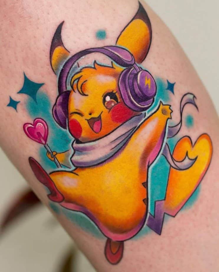 4. Un tatuaggio Pokemon