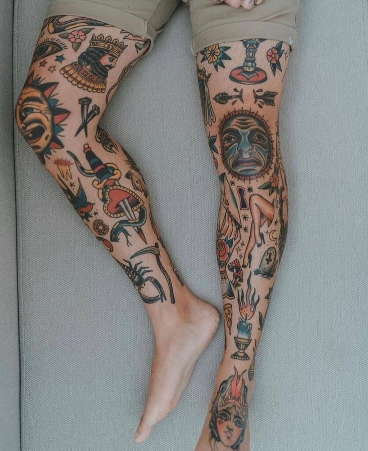 20. Tatuaggio patchwork