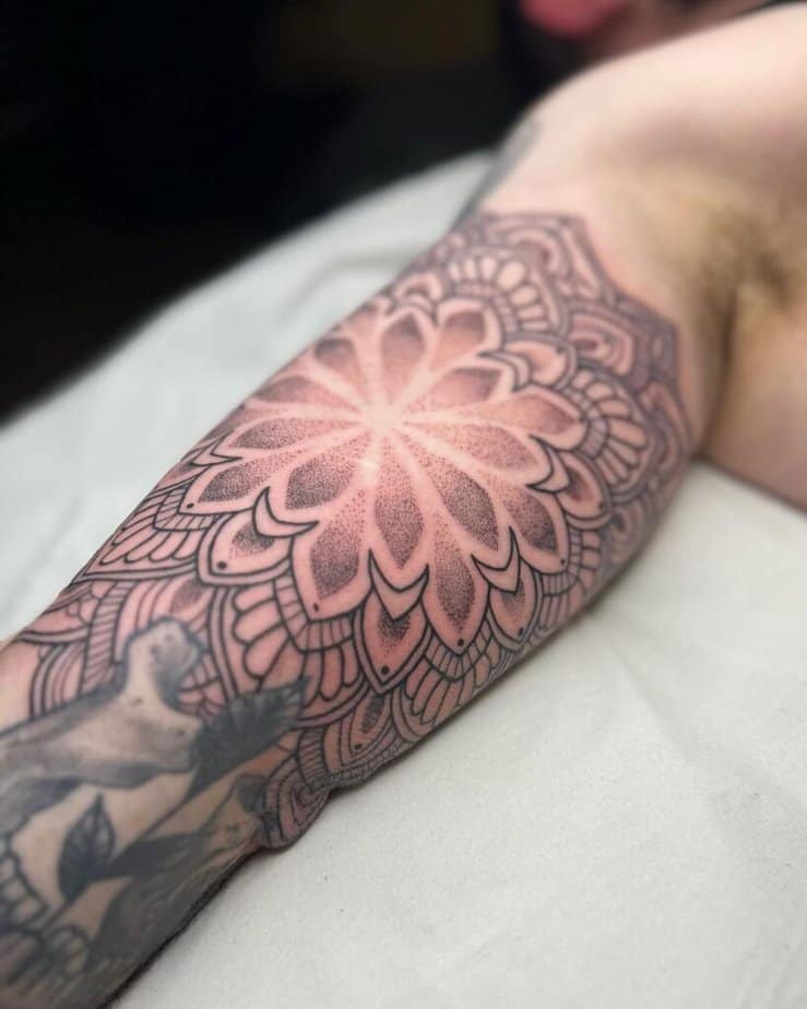 1. Mandala tattoo