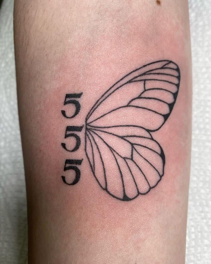 19. Half a butterfly