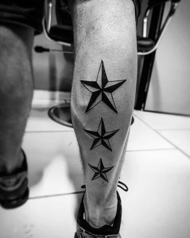 Where to place your new nautical star tattoo?