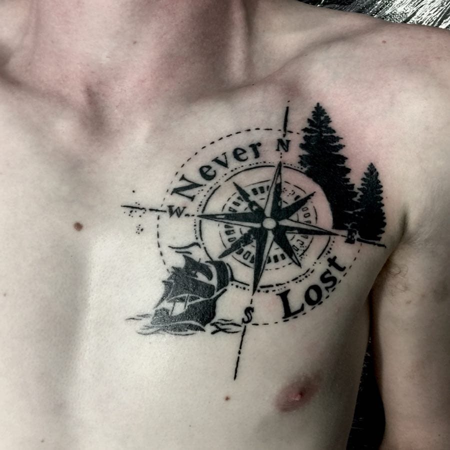 Dove posizionare il vostro nuovo tatuaggio a forma di stella nautica?