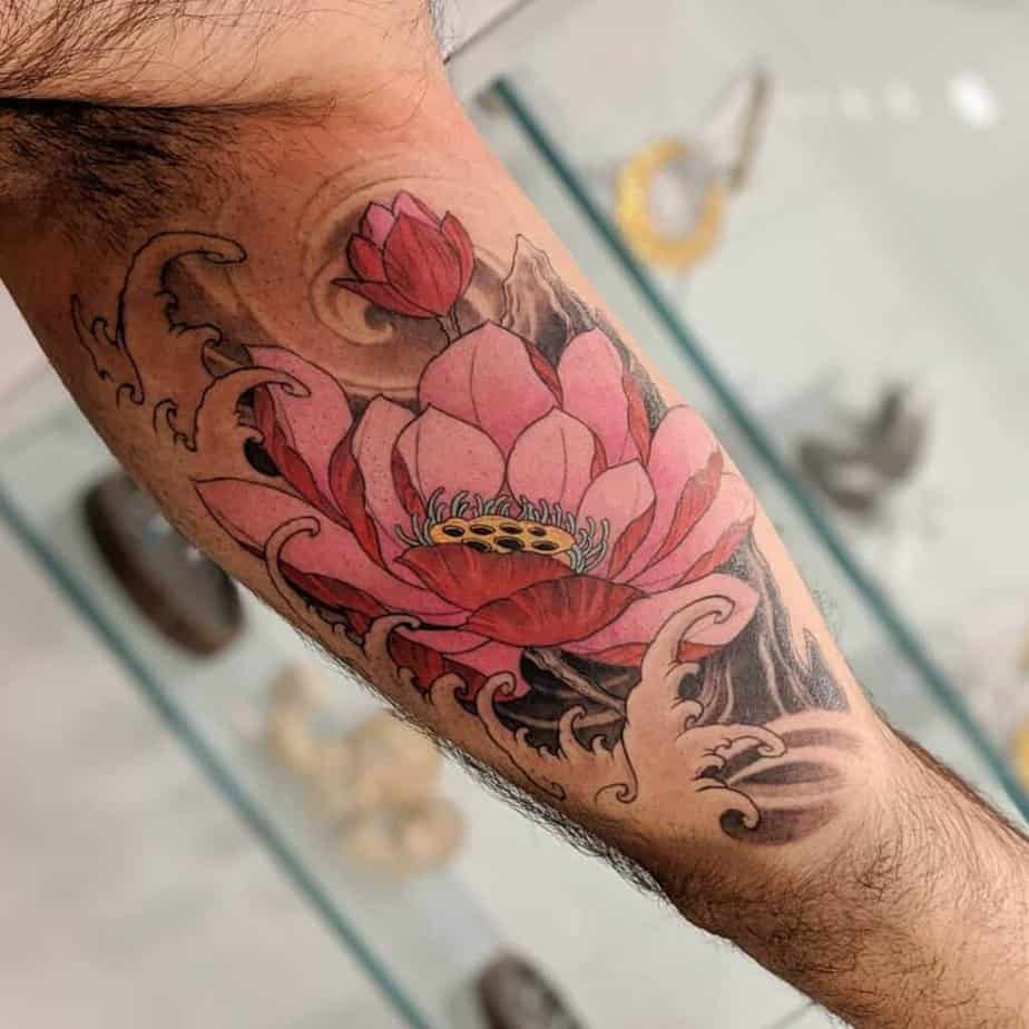 4. Lotus tattoo