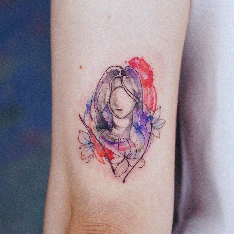 4. A portrait tattoo