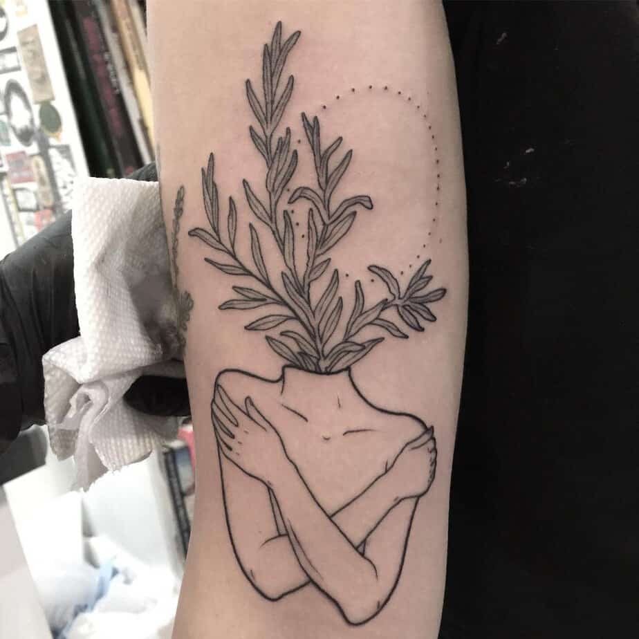 20 Rosemary Tattoos You Can Ink On Your Skin Forever 4