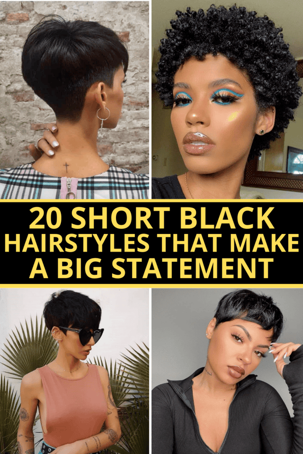 20 Short Black Hairstyles That Make A Big Statement