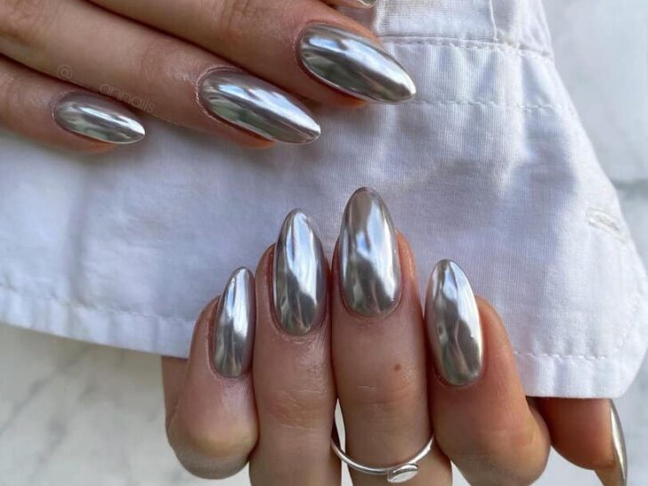 20 Silver Nail Designs To Bring A Silver Lining To Any Cloud