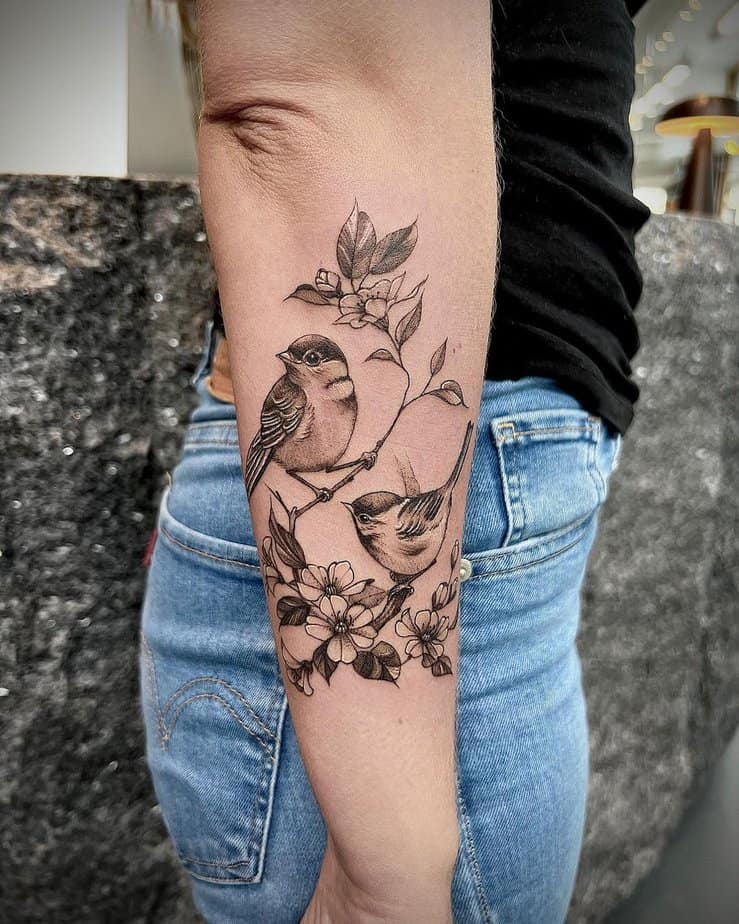 20 Sparrow Tattoos Youll Want To Add To Your Ink Collection 1 1