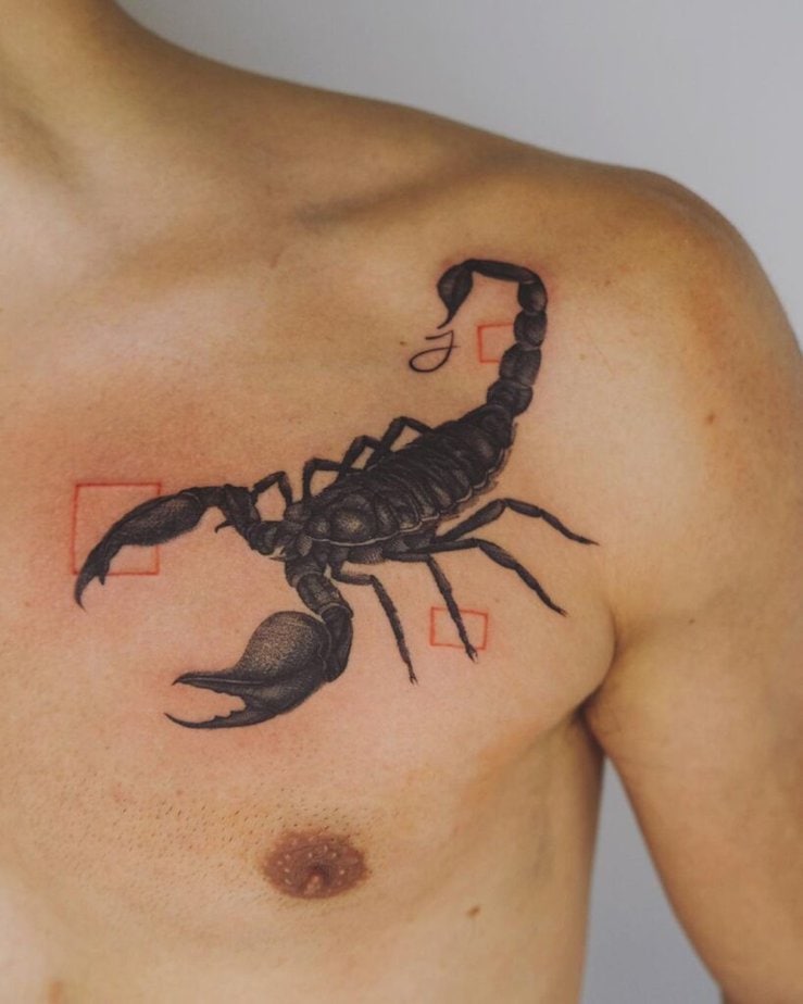 19. Realistic scorpion