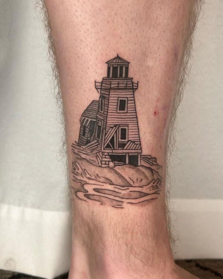 12. Abandoned lighthouse