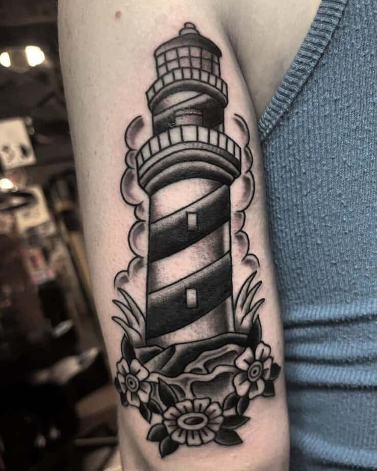 3. Traditional-style lighthouse