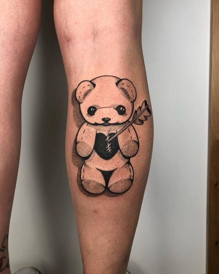 17. Teddy bear in love